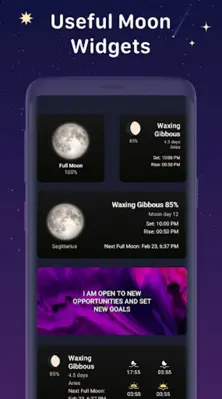 Moon Phase Calendar - MoonX android App screenshot 0