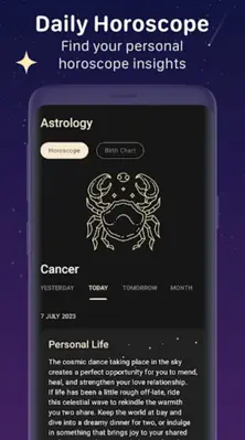 Moon Phase Calendar - MoonX android App screenshot 1