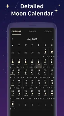 Moon Phase Calendar - MoonX android App screenshot 5